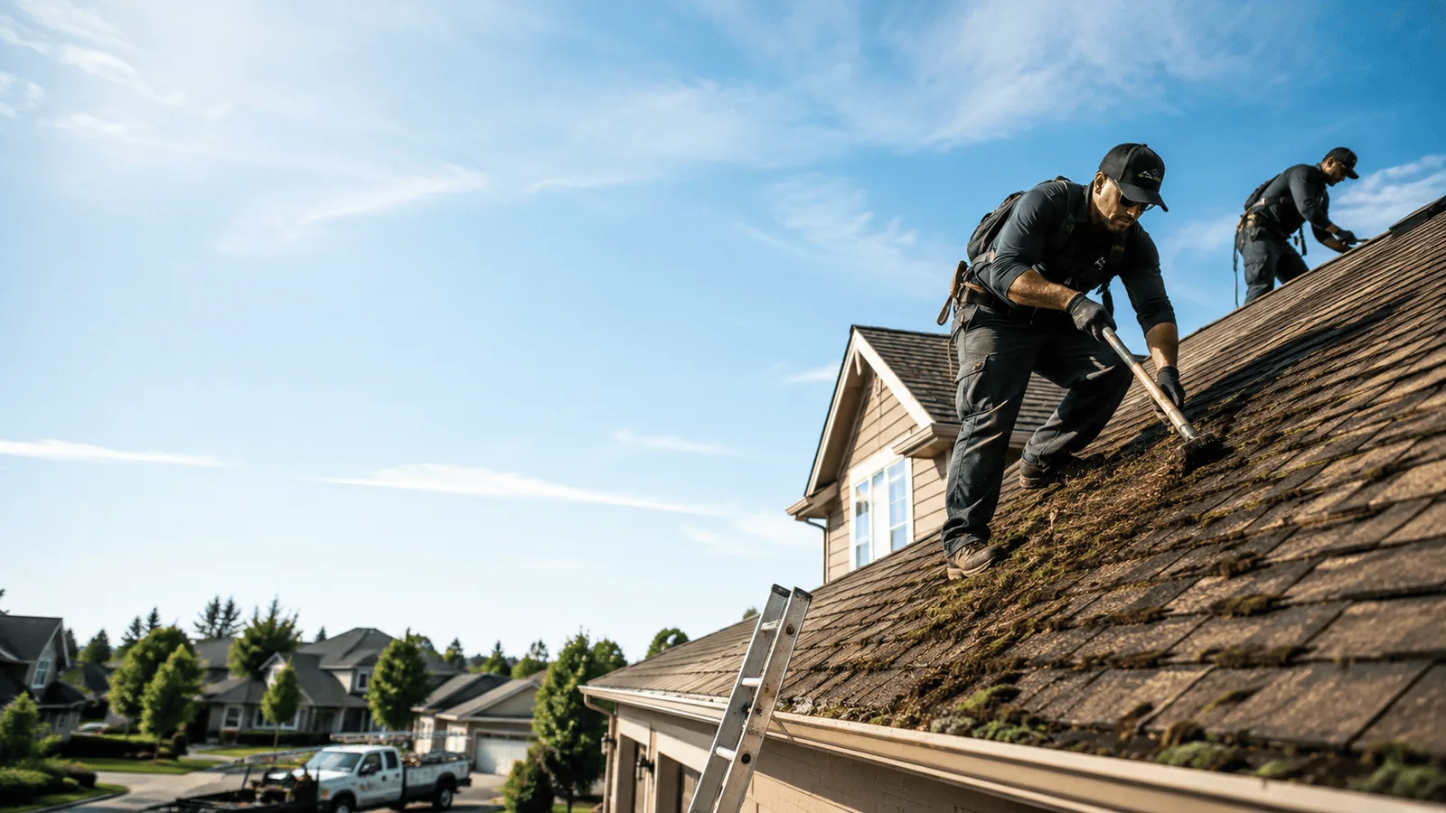 Roof Moss Removal in Pamplin, VA near me